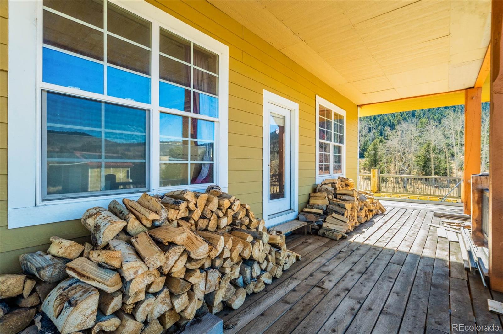 1440 North Range Road Guffey, CO 80820 - Photo 12 of 50 a spacious bedroom with a bed and wooden floor