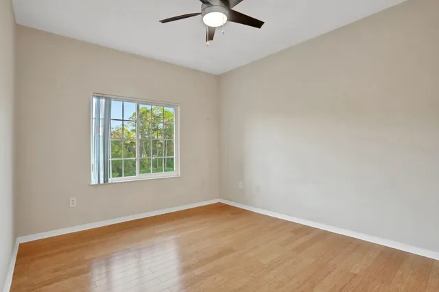 wooden floor in an empty room