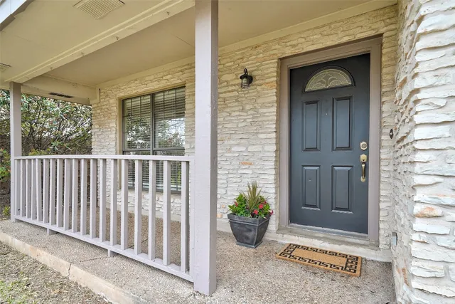 a view of a window of a house