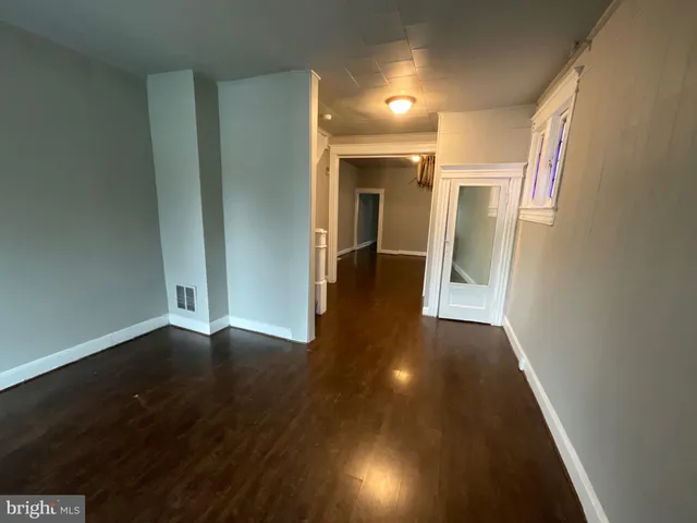 wooden floor in an empty room
