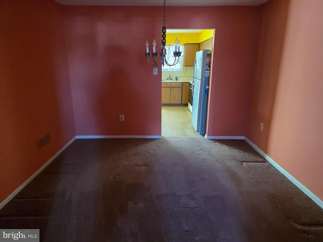 a view of a room with window