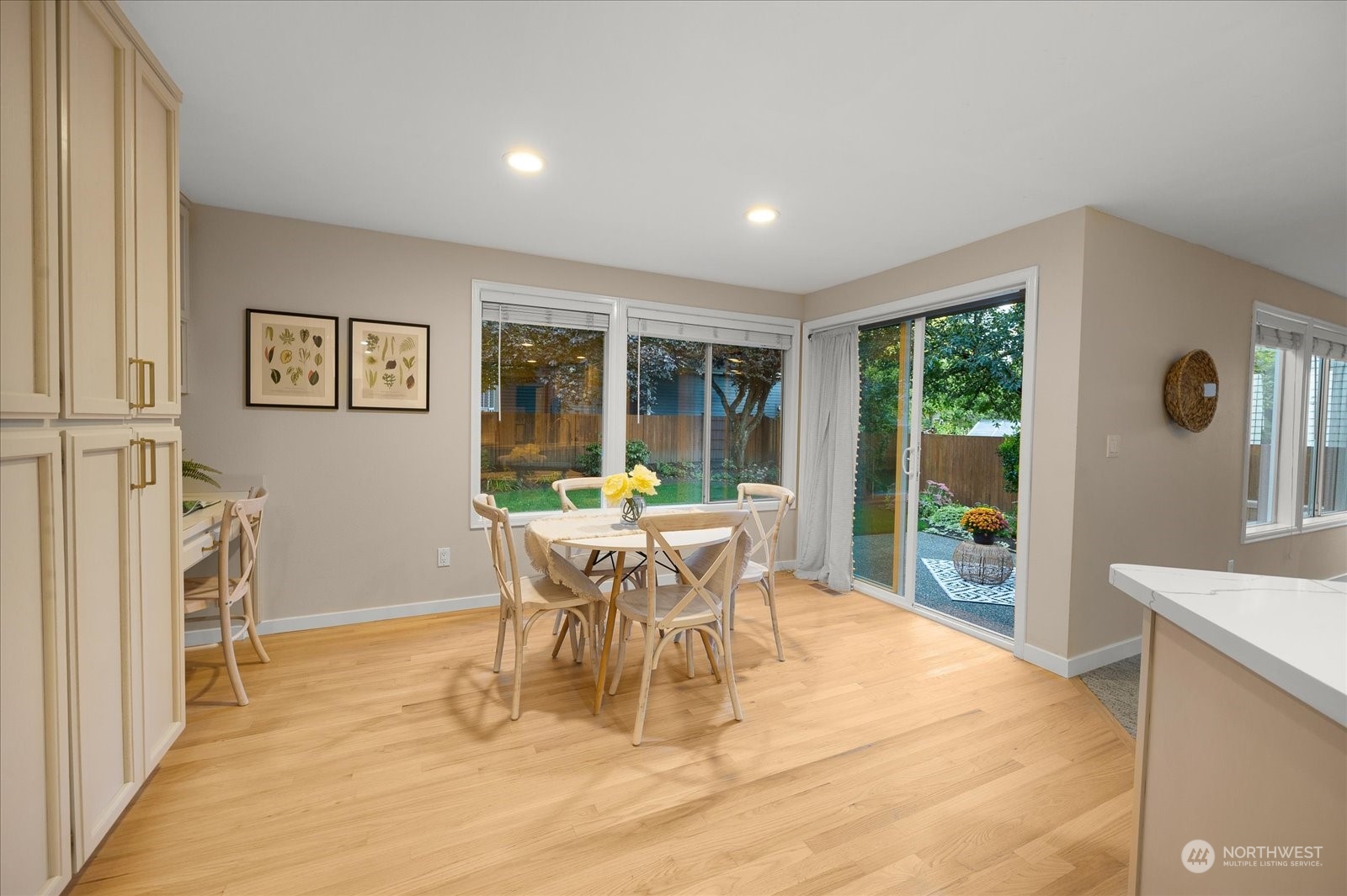 15114 92nd Place Northeast Bothell, WA 98011 - Photo 13 of 34 a dining room with furniture and a floor to ceiling window