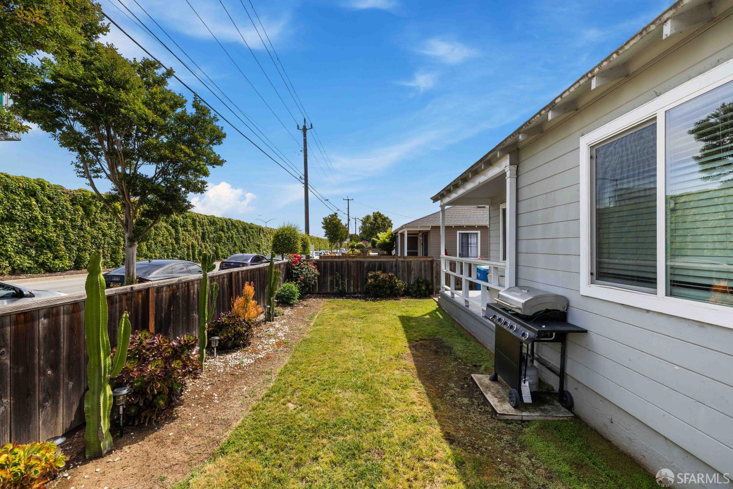 451 Rollins Road Burlingame, CA 94010 - Photo 17 of 23 a view of a house with backyard swimming pool and sitting area