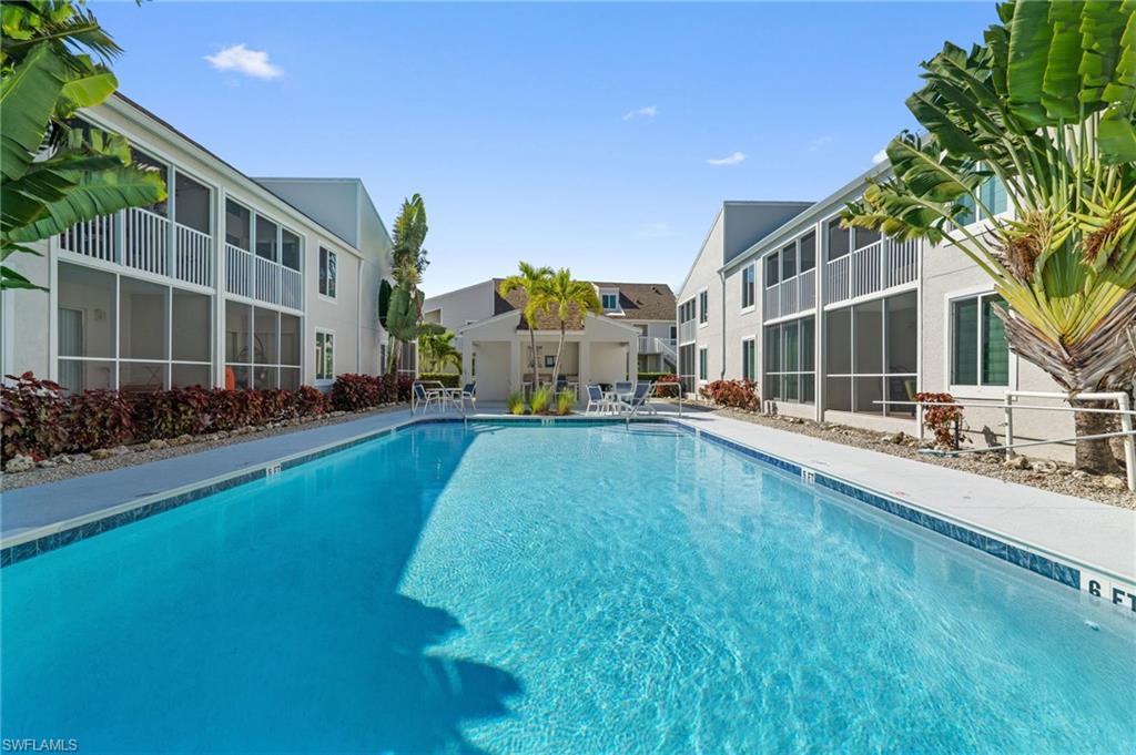 2155 San Marco Road, Unit 2204 Marco Island, FL 34145 - Photo 19 of 22 a swimming pool view with a outdoor space