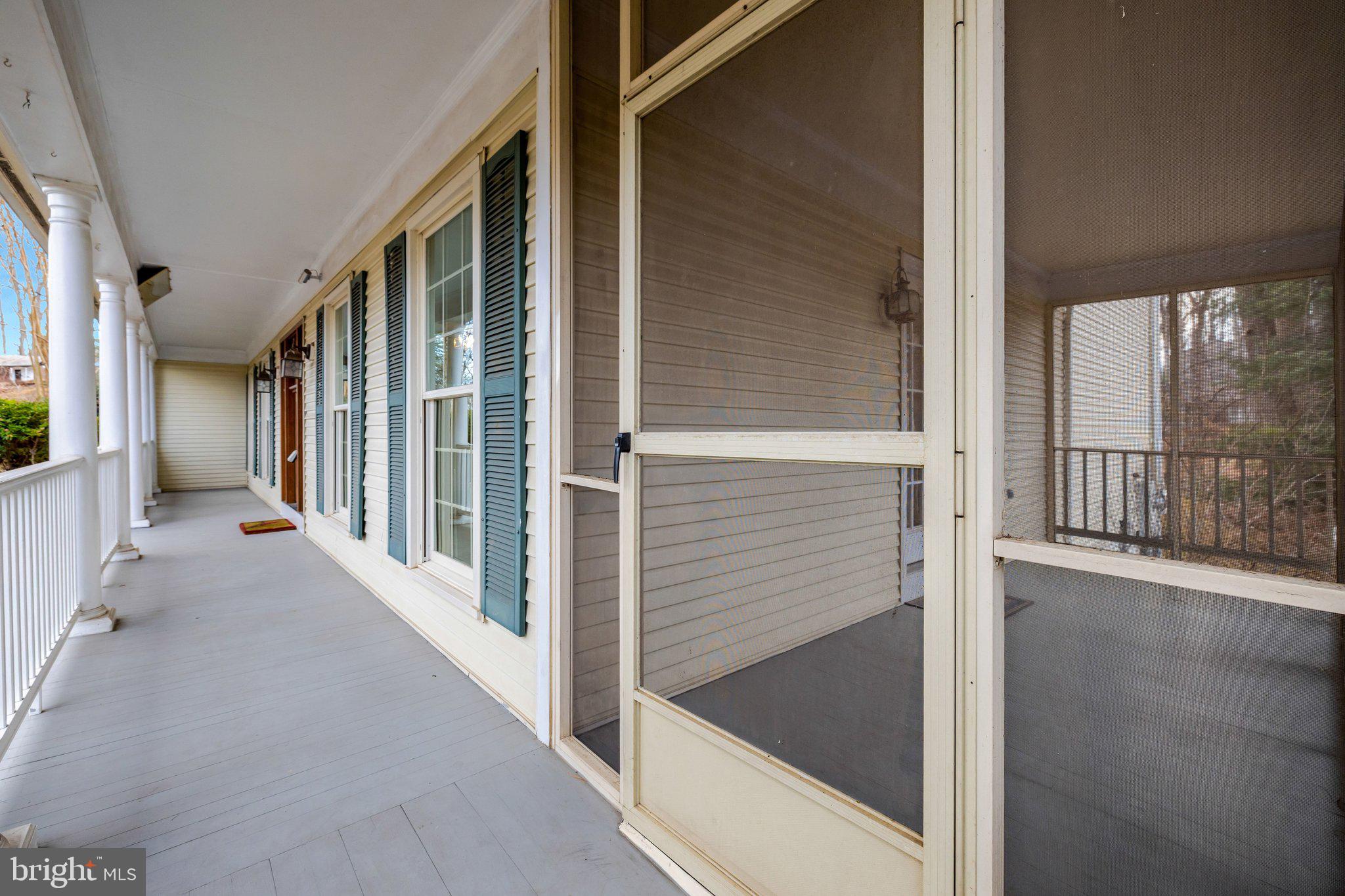 11273 Waples Mill Road Oakton, VA 22124 - Photo 23 of 75 a view of a porch of a house