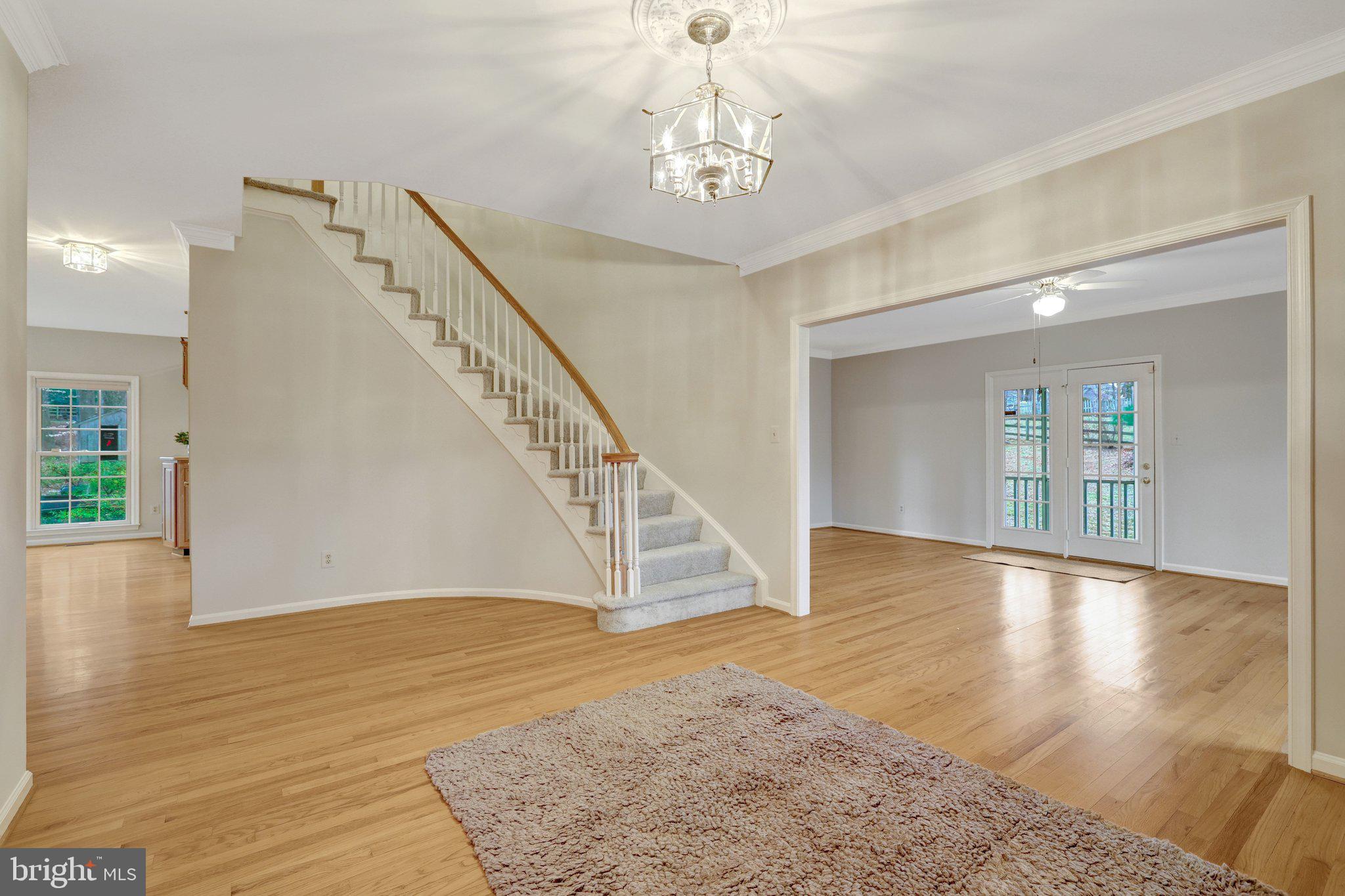 11273 Waples Mill Road Oakton, VA 22124 - Photo 30 of 75 a view of entryway and hall with wooden floor