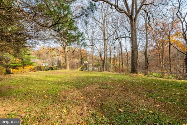 a view of yard with green space
