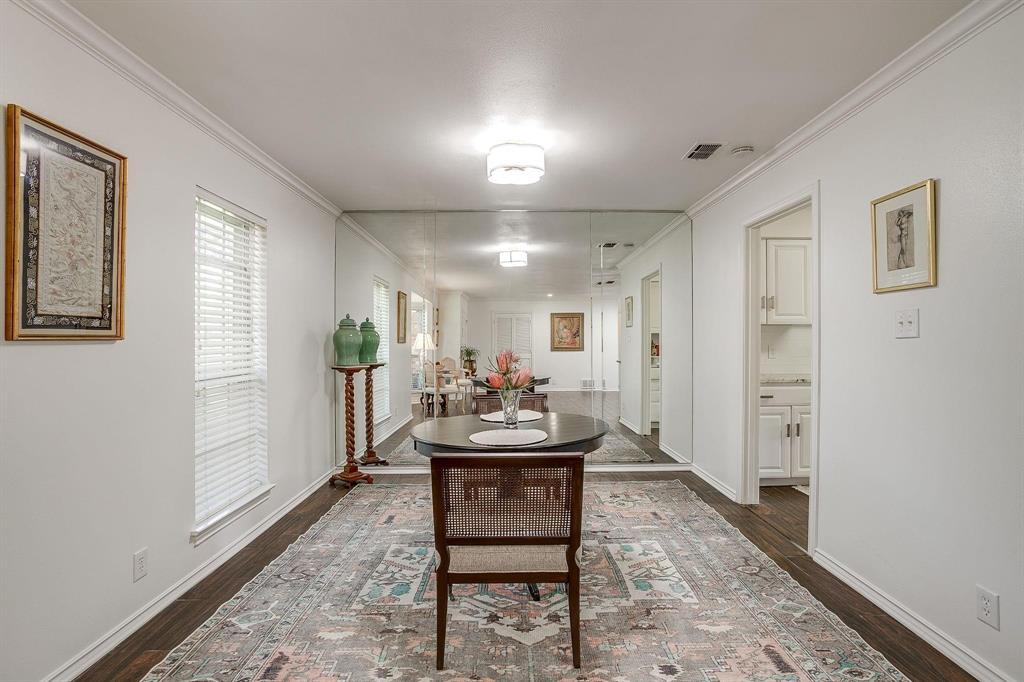 1147 Roaring Springs Road Fort Worth, TX 76114 - Photo 5 of 36 a dining room with furniture and window