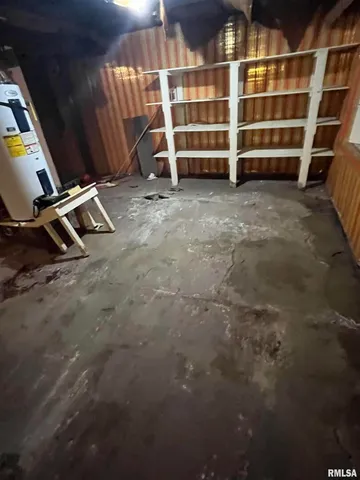 a view of room with stairs