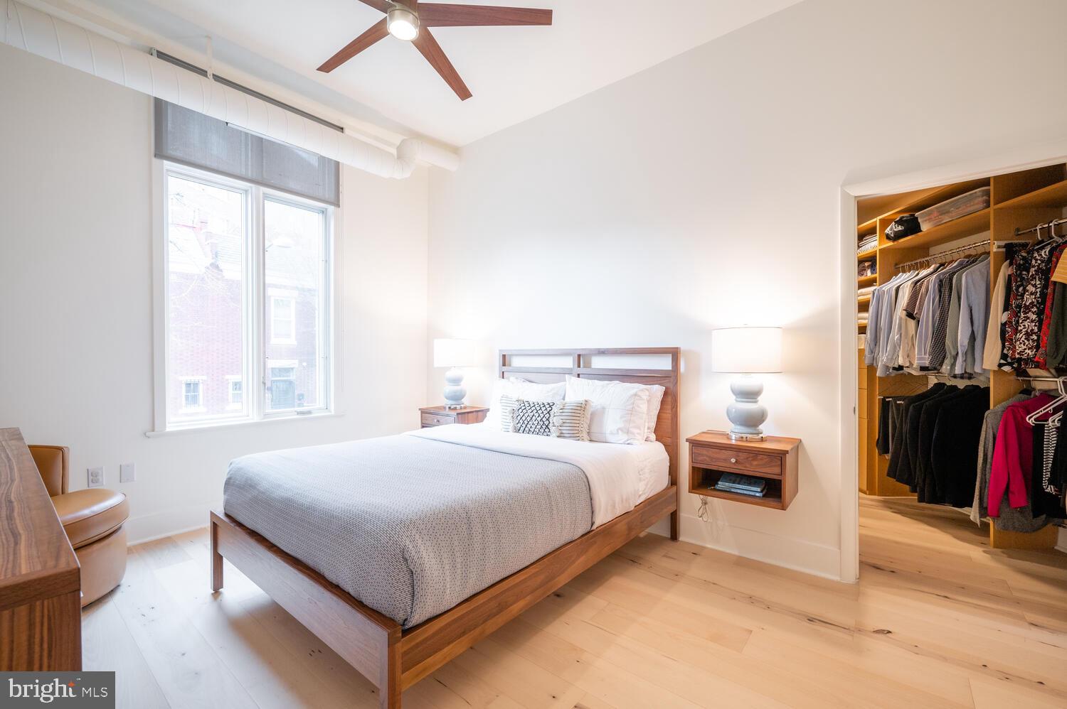 1700 Kalorama Road Northwest, Unit 308 Washington, DC 20009 - Photo 16 of 33 Primary Bedroom (East Facing for Morning Light)