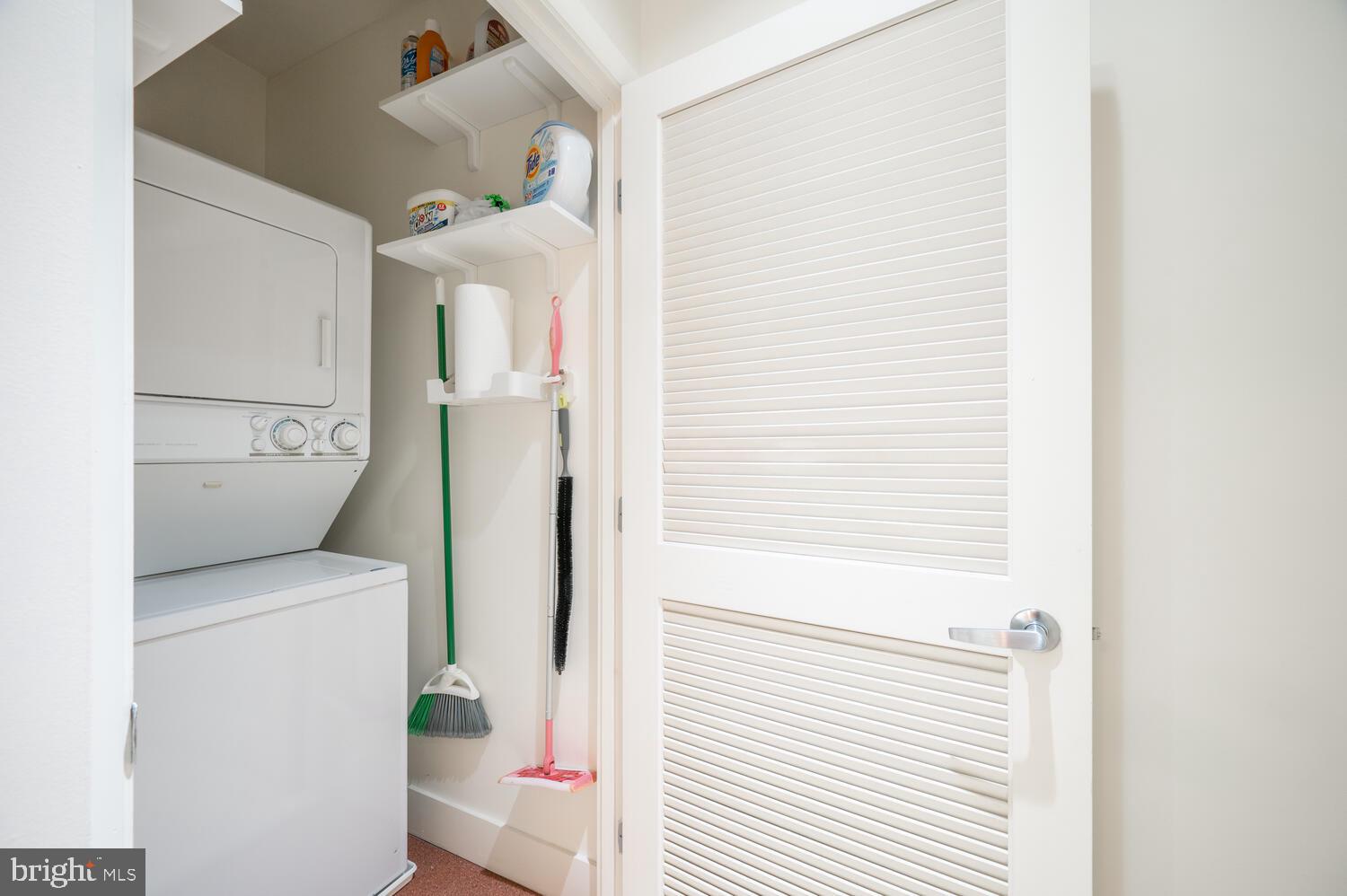 1700 Kalorama Road Northwest, Unit 308 Washington, DC 20009 - Photo 27 of 33 Spacious Laundry Closet