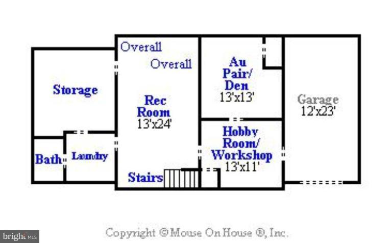 4604 Tournay Road Bethesda, MD 20816 - Photo 23 of 23 Floor Plan #3
