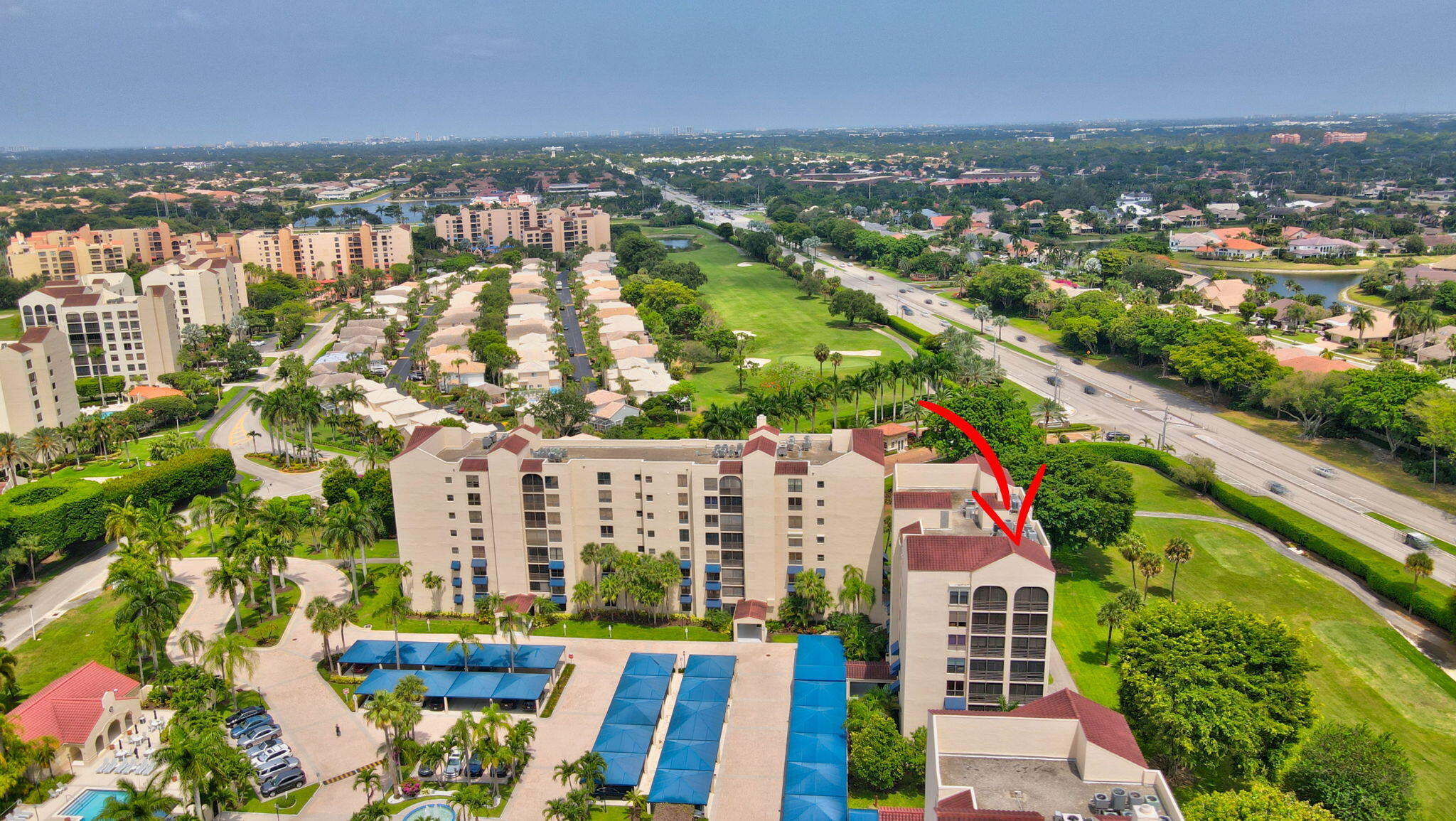 7572 Regency Lake Drive, Unit 502 Boca Raton, FL 33433 - Photo 43 of 54 Aerials 7572 building