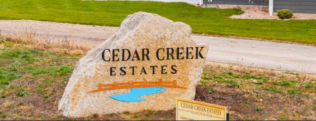 424 Sandstone Street Slinger, WI 53086 - Photo 1 of 15 cedar creek esates