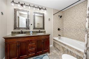 474 20th Avenue Indian Rocks Beach, FL 33785 - Photo 23 of 66 EnSuite Tub/Shower 2nd Floor