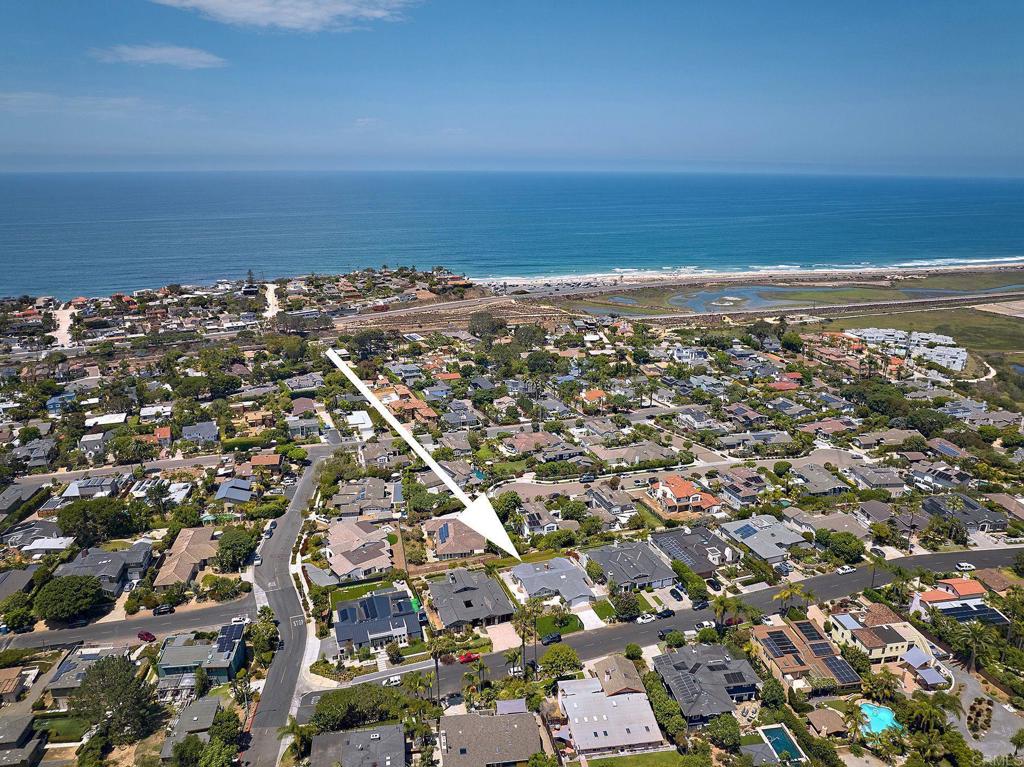 717 Barbara Avenue Solana Beach, CA 92075 - Photo 7 of 40 an aerial view of a beach