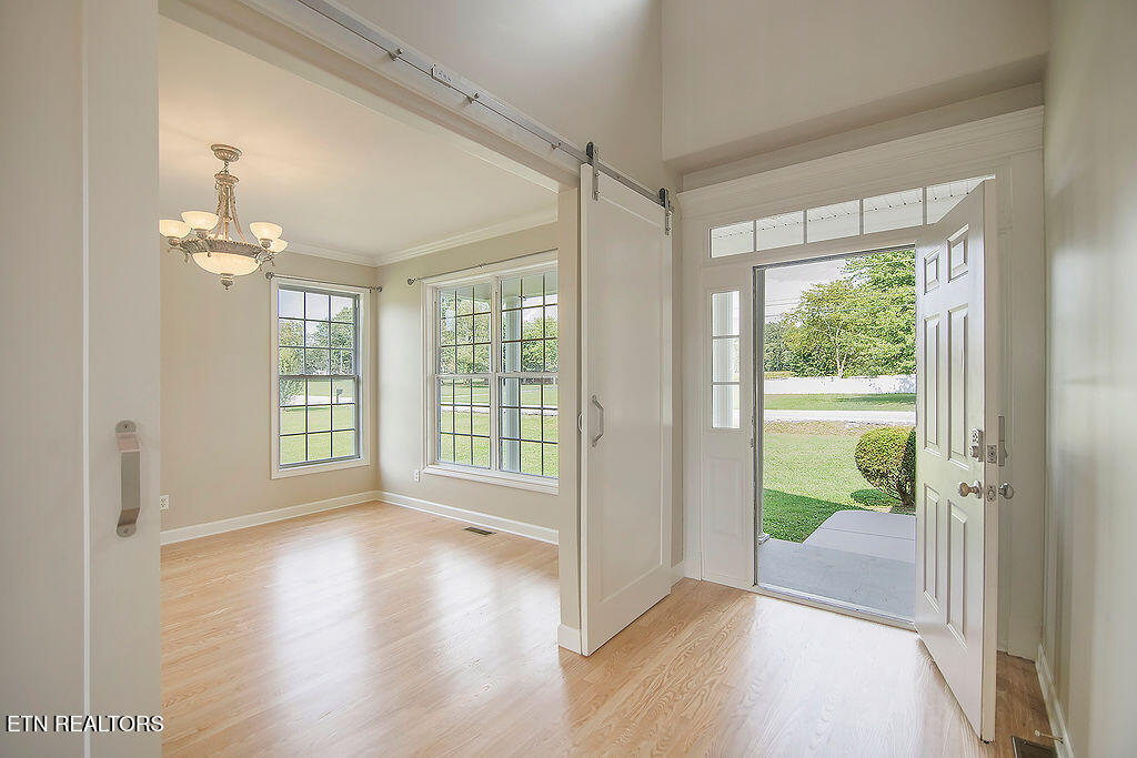6950 Dodson Branch Road Cookeville, TN 38501 - Photo 10 of 43 formal dining/front door