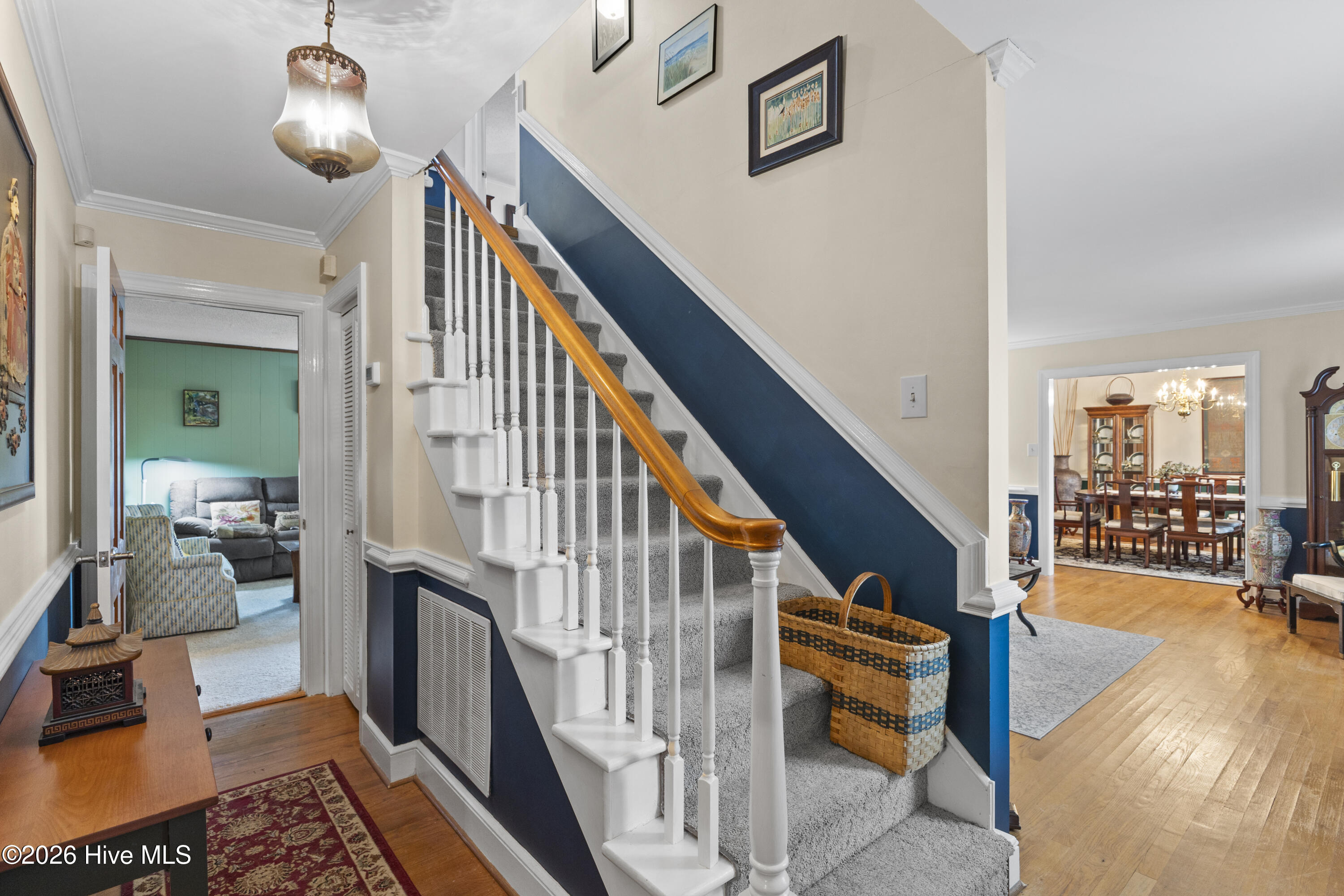 1721 Bethlehem Road Rocky Mount, NC 27803 - Photo 13 of 46 Foyer and Stairs