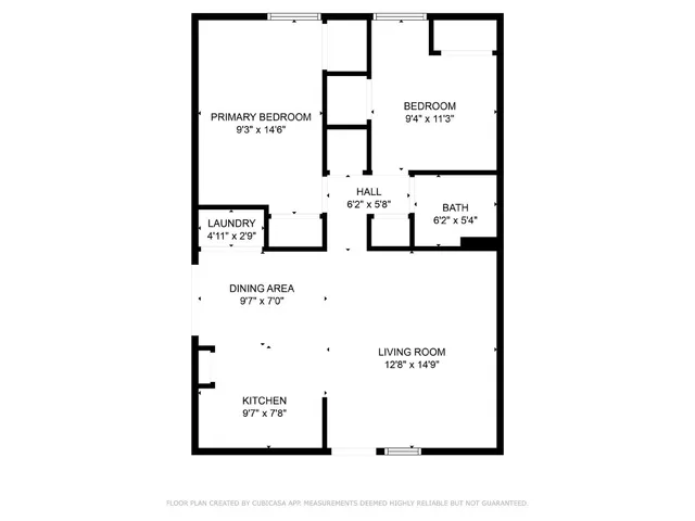 a black and white photo of a floor plan