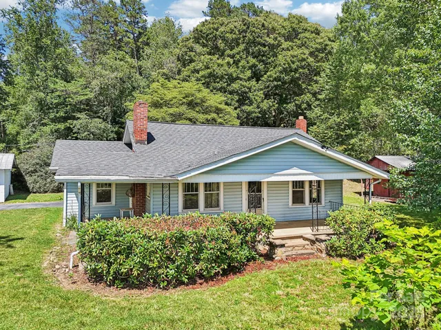 a house that has a lot of plants in it