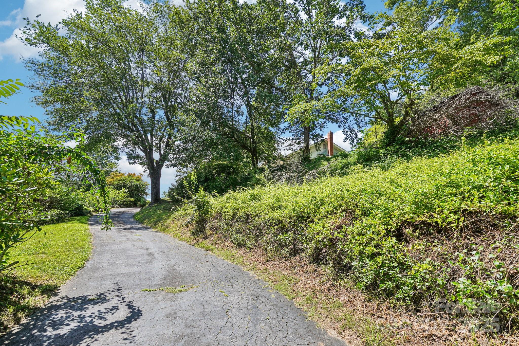 203 North Beaverdam Road Candler, NC 28715 - Photo 35 of 40 a view of a street with a tree