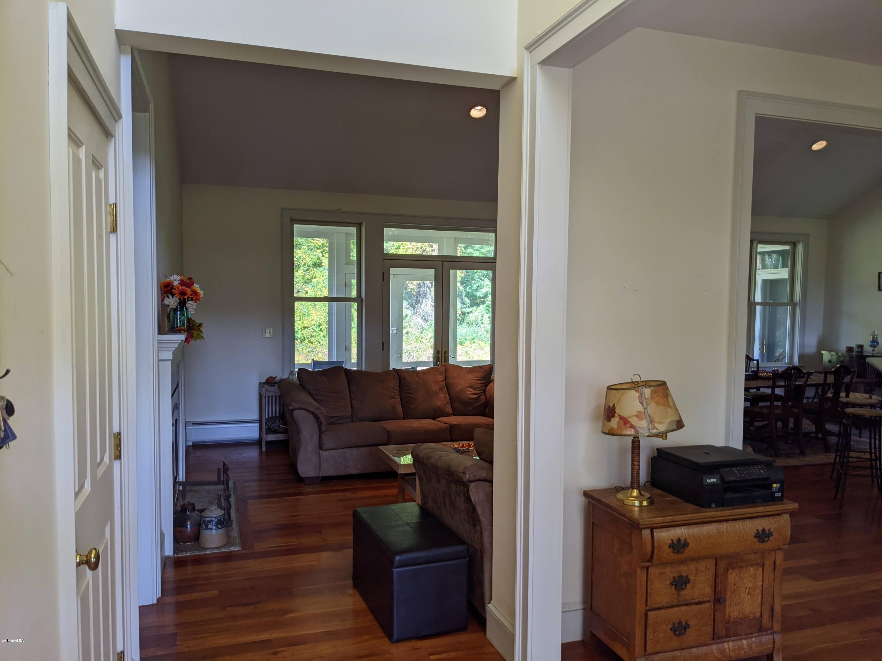 186 Bears Den Road Sheffield, MA 01257 - Photo 12 of 59 View from front door