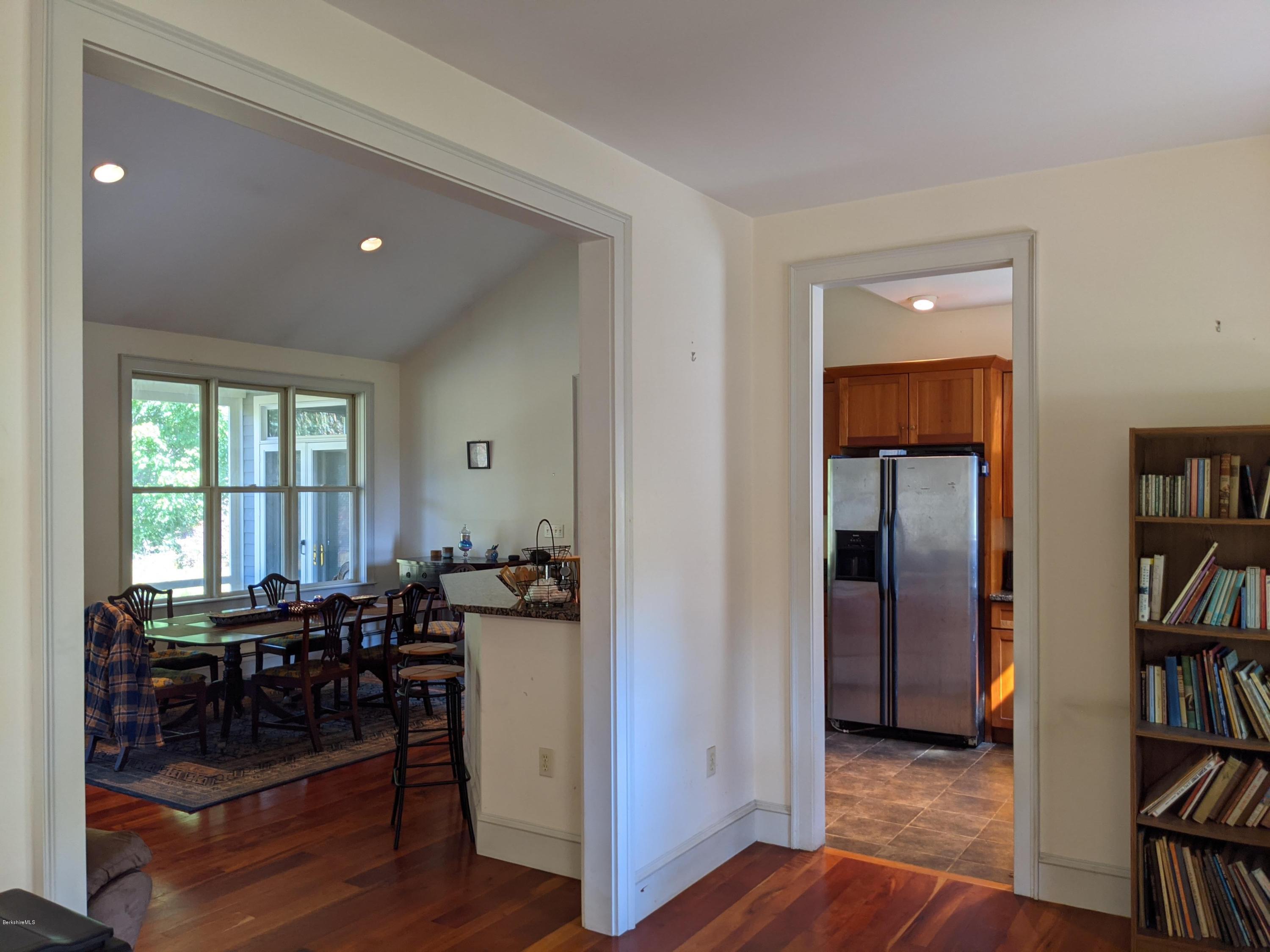 186 Bears Den Road Sheffield, MA 01257 - Photo 14 of 59 Foyer to kitchen & dining area