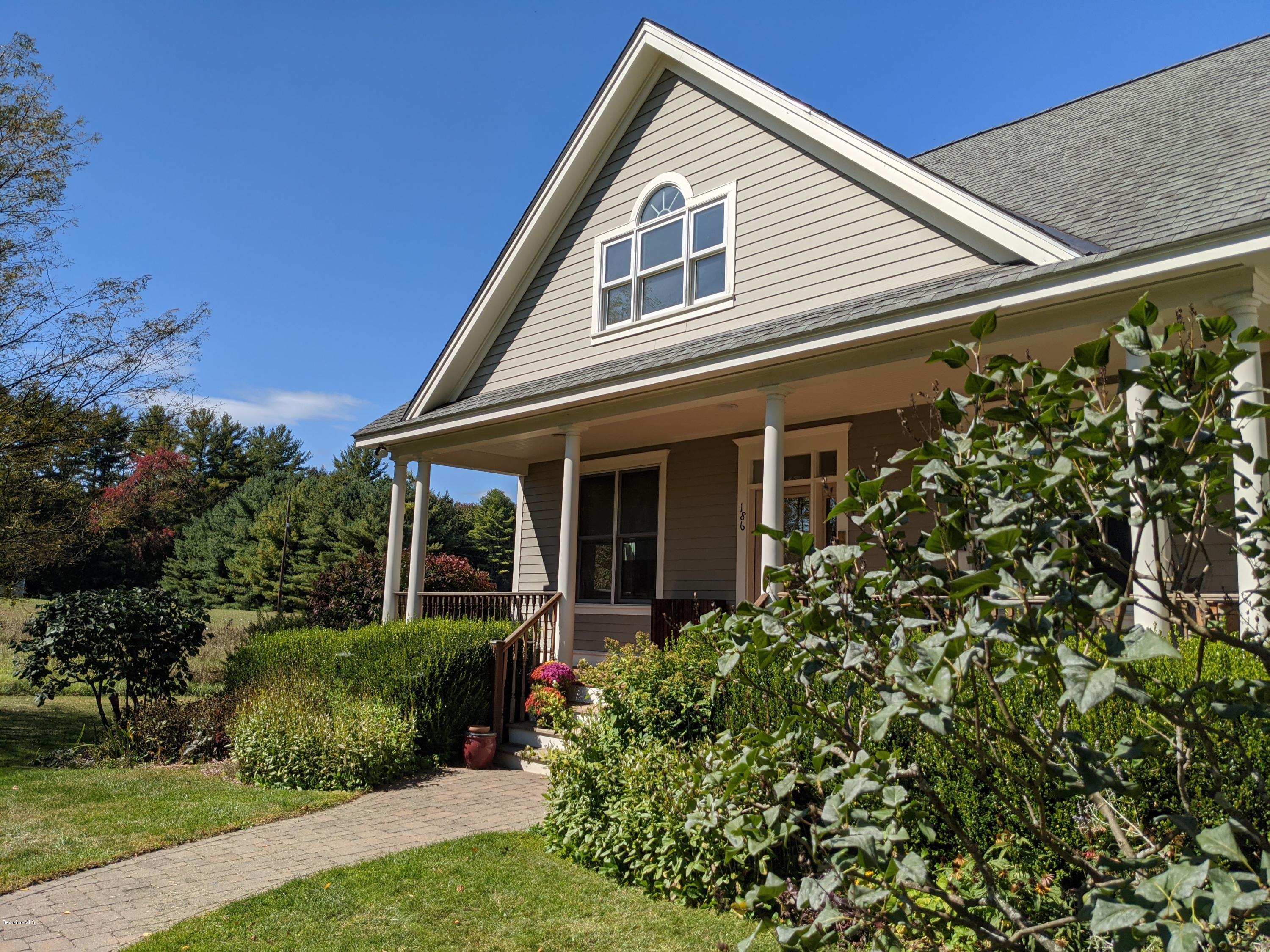 186 Bears Den Road Sheffield, MA 01257 - Photo 3 of 59 Front porch looking west