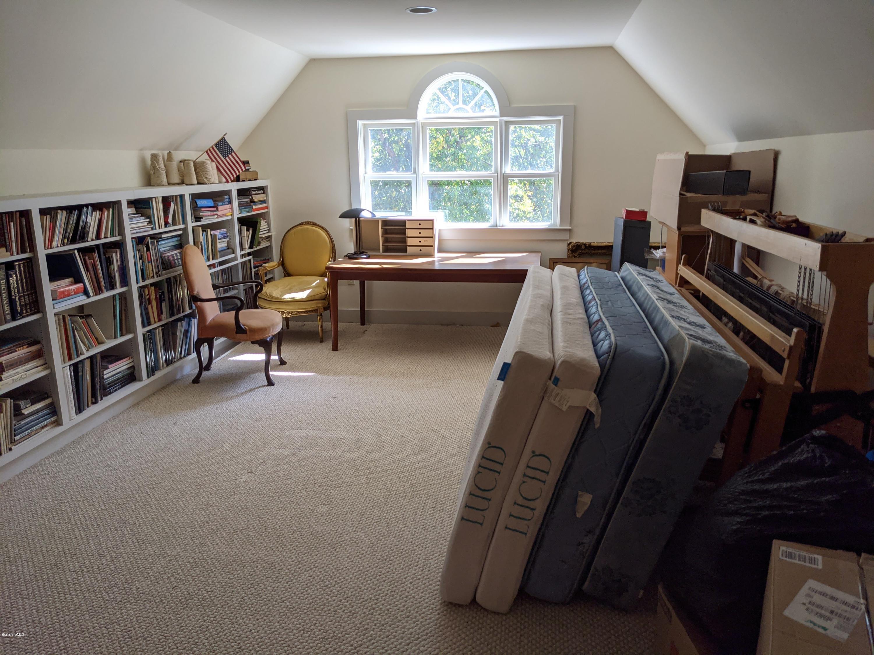 186 Bears Den Road Sheffield, MA 01257 - Photo 46 of 59 Attic above garage towards Bears Den