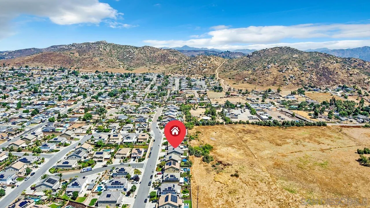 10057 Ranchitos Place Lakeside, CA 92040 - Photo 40 of 45 a view of city and mountain