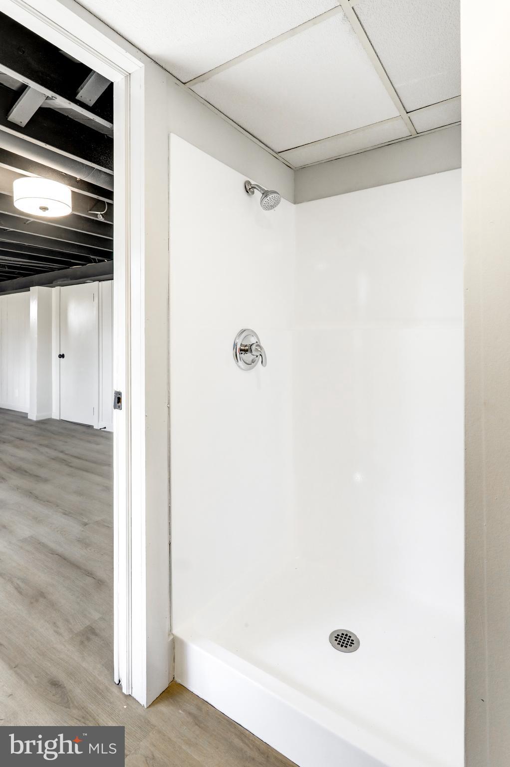 254 Blue Rock Road Millersville, PA 17551 - Photo 25 of 40 a bathroom with a walk in closet and wooden floor