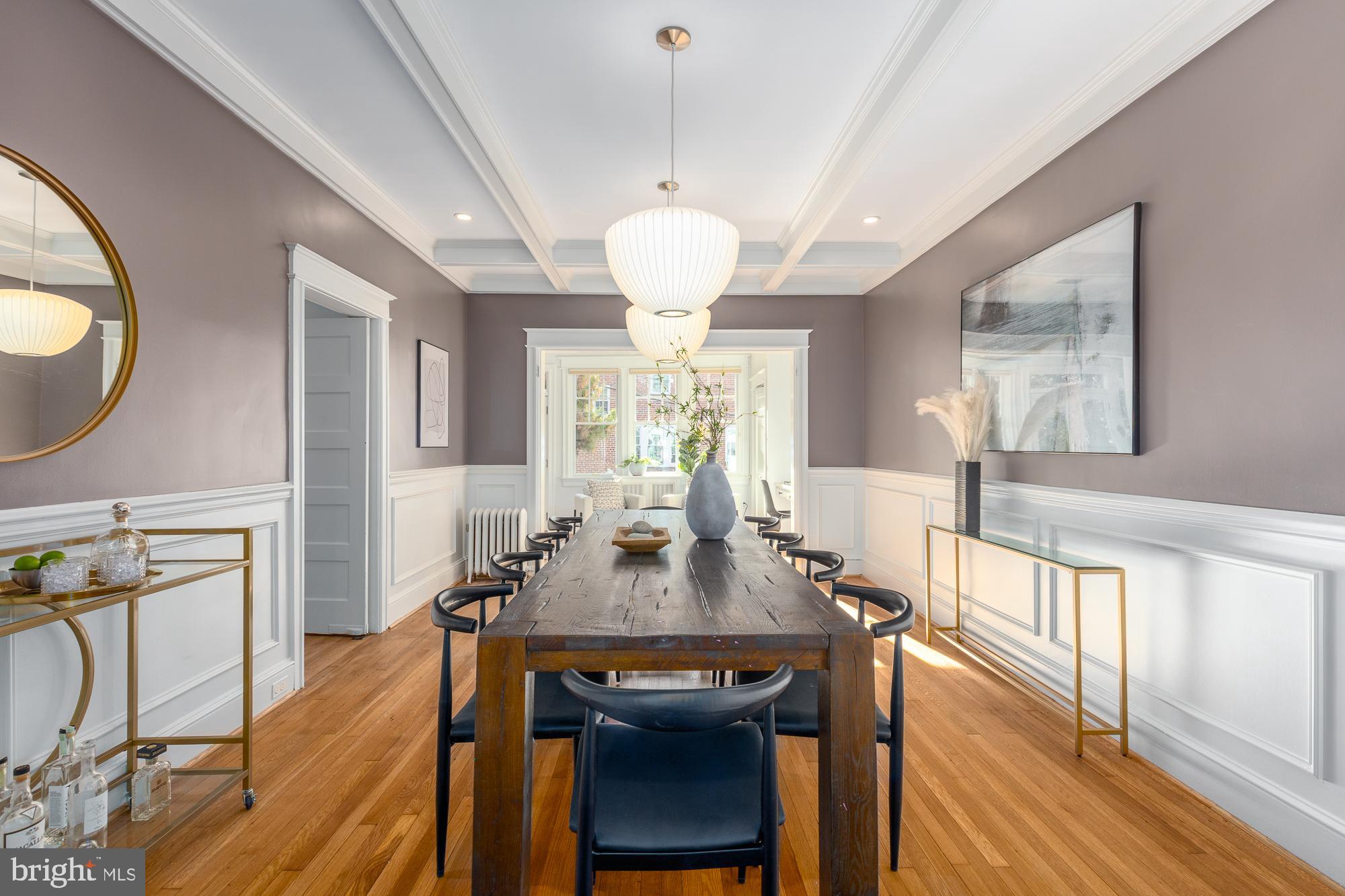2004 Klingle Road Northwest Washington, DC 20010 - Photo 13 of 70 Fabulous extra large dining room