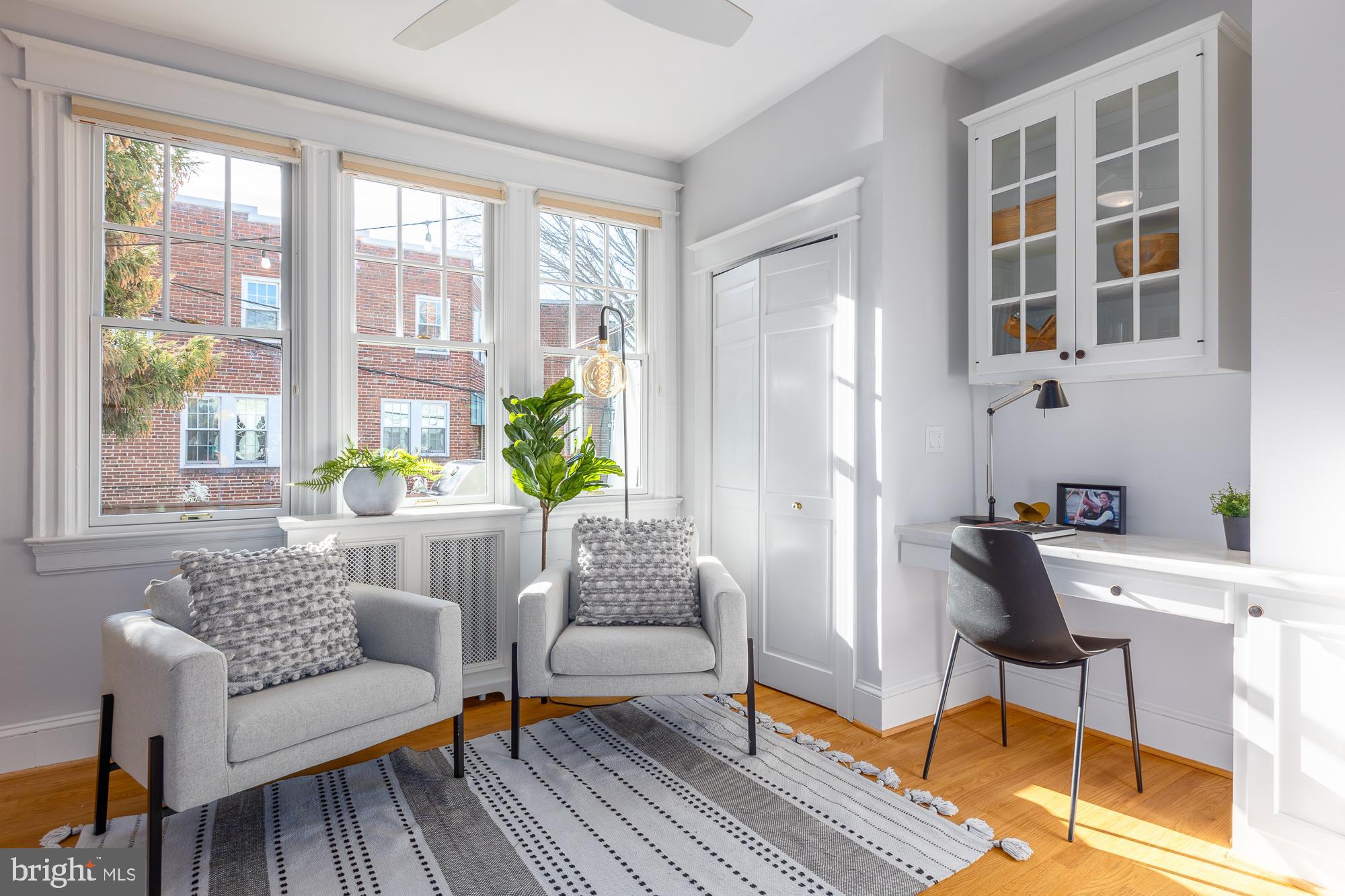 2004 Klingle Road Northwest Washington, DC 20010 - Photo 17 of 70 Abundant light -great playspace or office