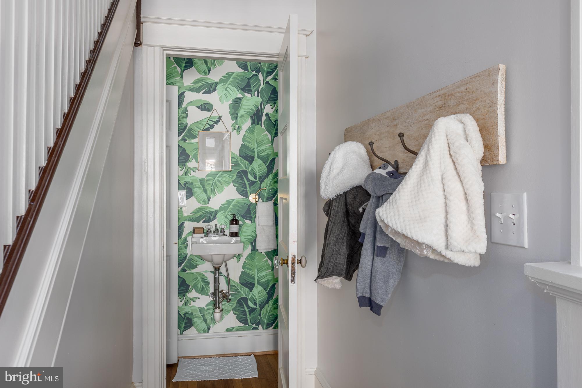 2004 Klingle Road Northwest Washington, DC 20010 - Photo 26 of 70 First floor powder room