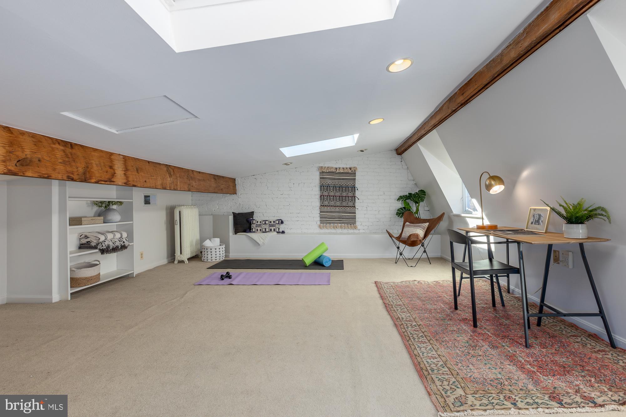 2004 Klingle Road Northwest Washington, DC 20010 - Photo 49 of 70 Bonus attic! Perfect light-filled office space