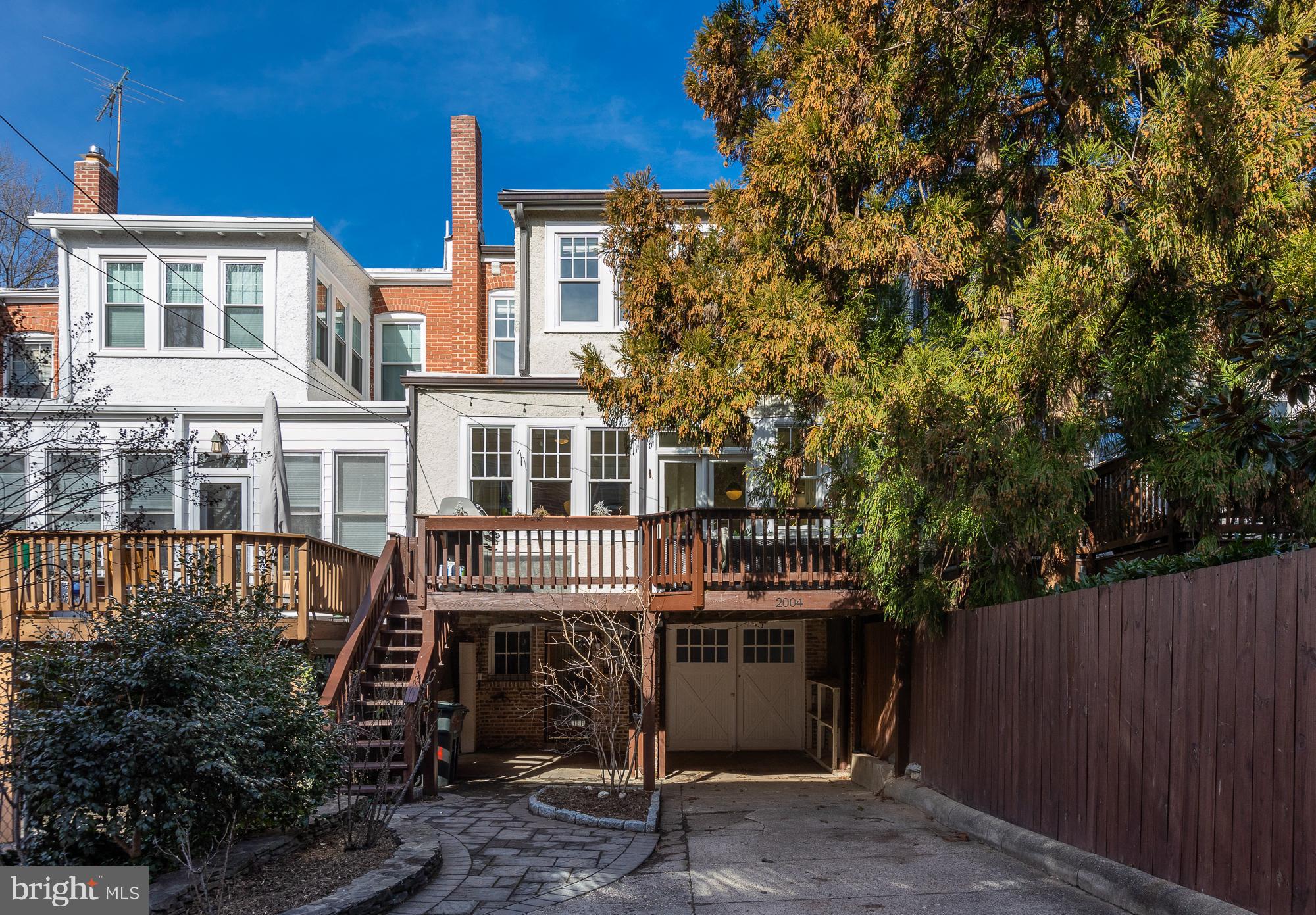 2004 Klingle Road Northwest Washington, DC 20010 - Photo 61 of 70 Great garden and deep backyard