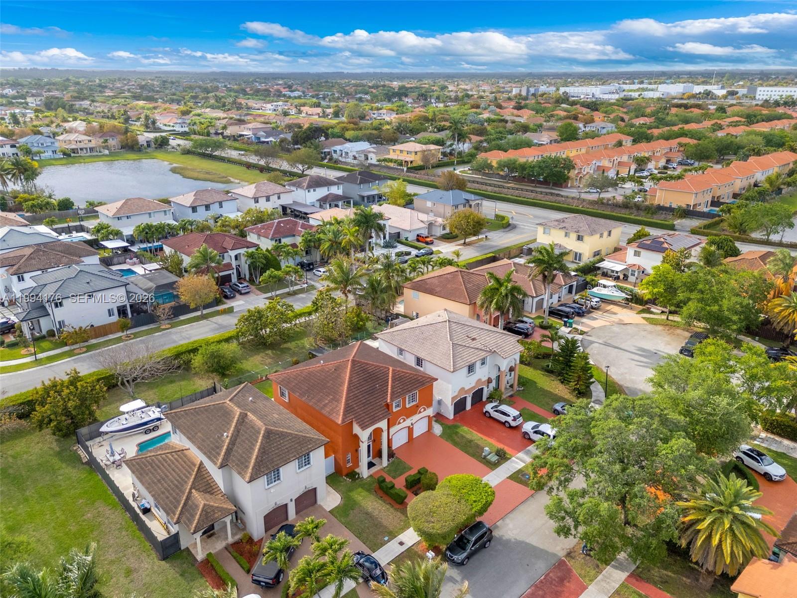 6502 Southwest 157th Court Miami, FL 33193 - Photo 47 of 51 an aerial view of residential houses with outdoor space