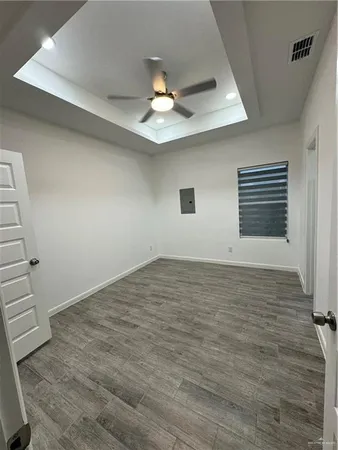 wooden floor in an empty room