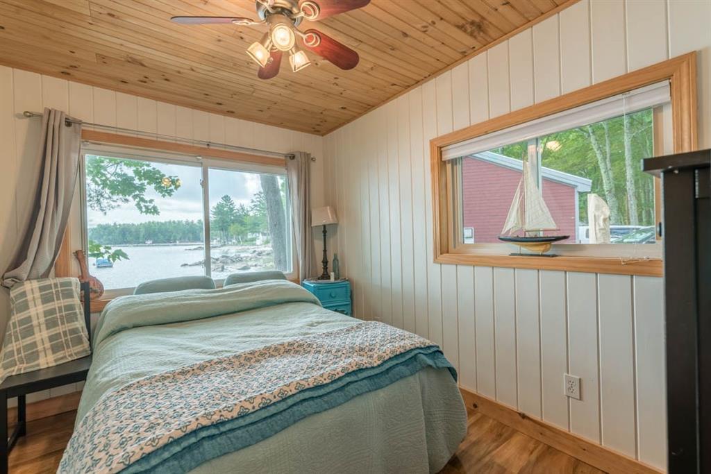 137 Sucker Brook Road Standish, ME 04084 - Photo 8 of 32 First floor bedroom with water view.