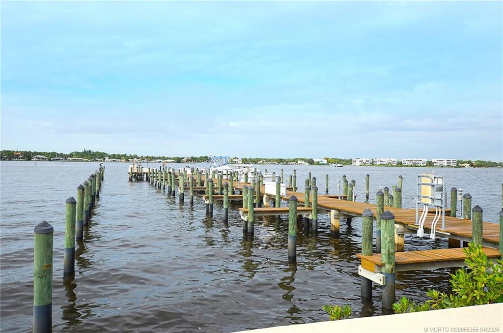 1862 Southwest Palm City Road, Unit 103 Stuart, FL 34994 - Photo 24 of 29 North side dock
