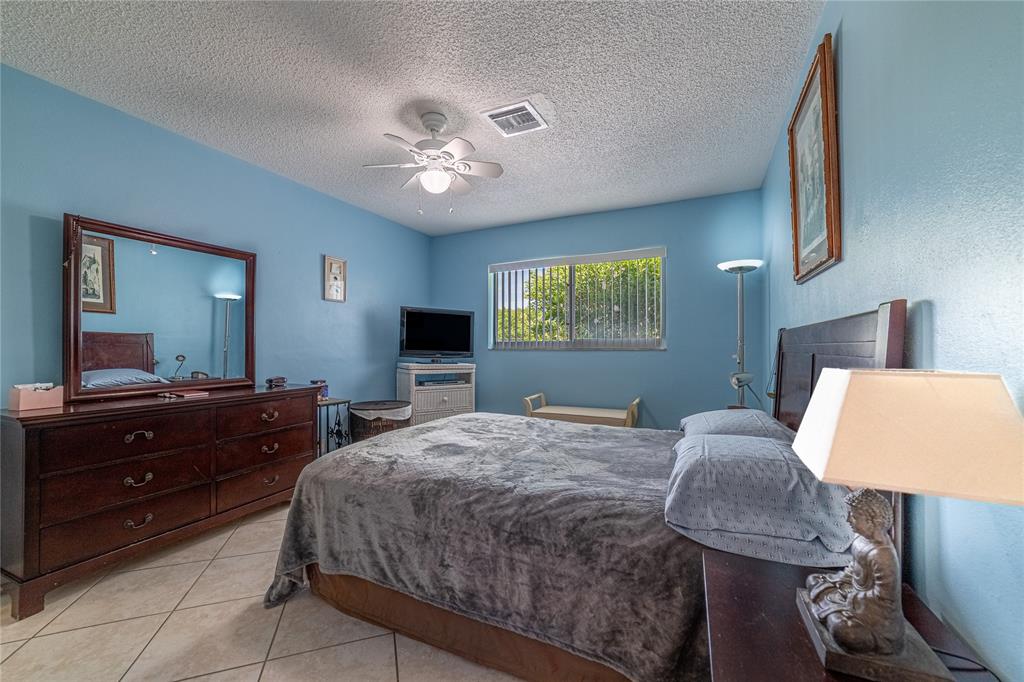 2100 Northeast 38th Street, Unit 216 Lighthouse Point, FL 33064 - Photo 14 of 27 a bedroom with a bed and a dresser