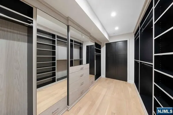 a view of closet area