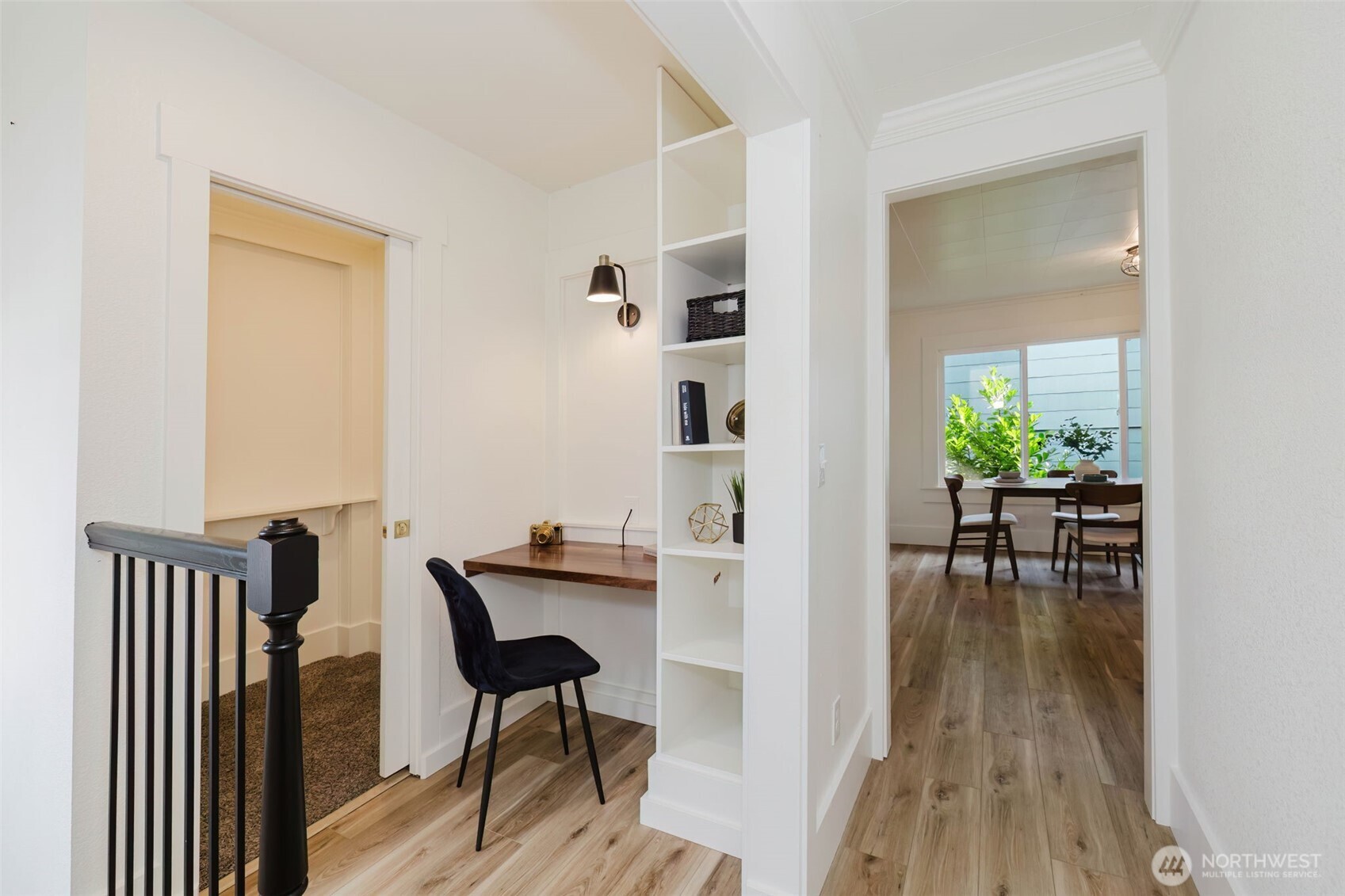 1540 7th Street Bremerton, WA 98337 - Photo 22 of 36 a view of a dining room with furniture and wooden floor
