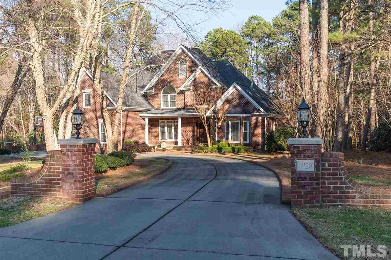 5220 Deergrass Court Raleigh, NC 27613 - Photo 1 of 25 a front view of house with yard