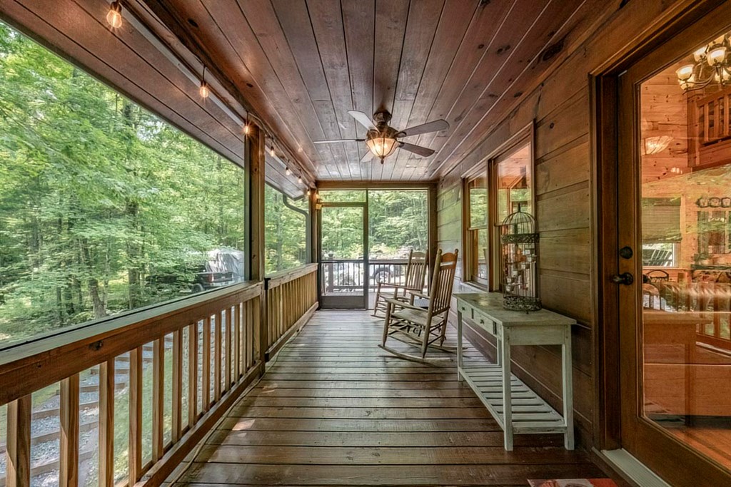 781 Mangum's Trail Blue Ridge, GA 30513 - Photo 45 of 65 Screened in Deck off of Back of Home