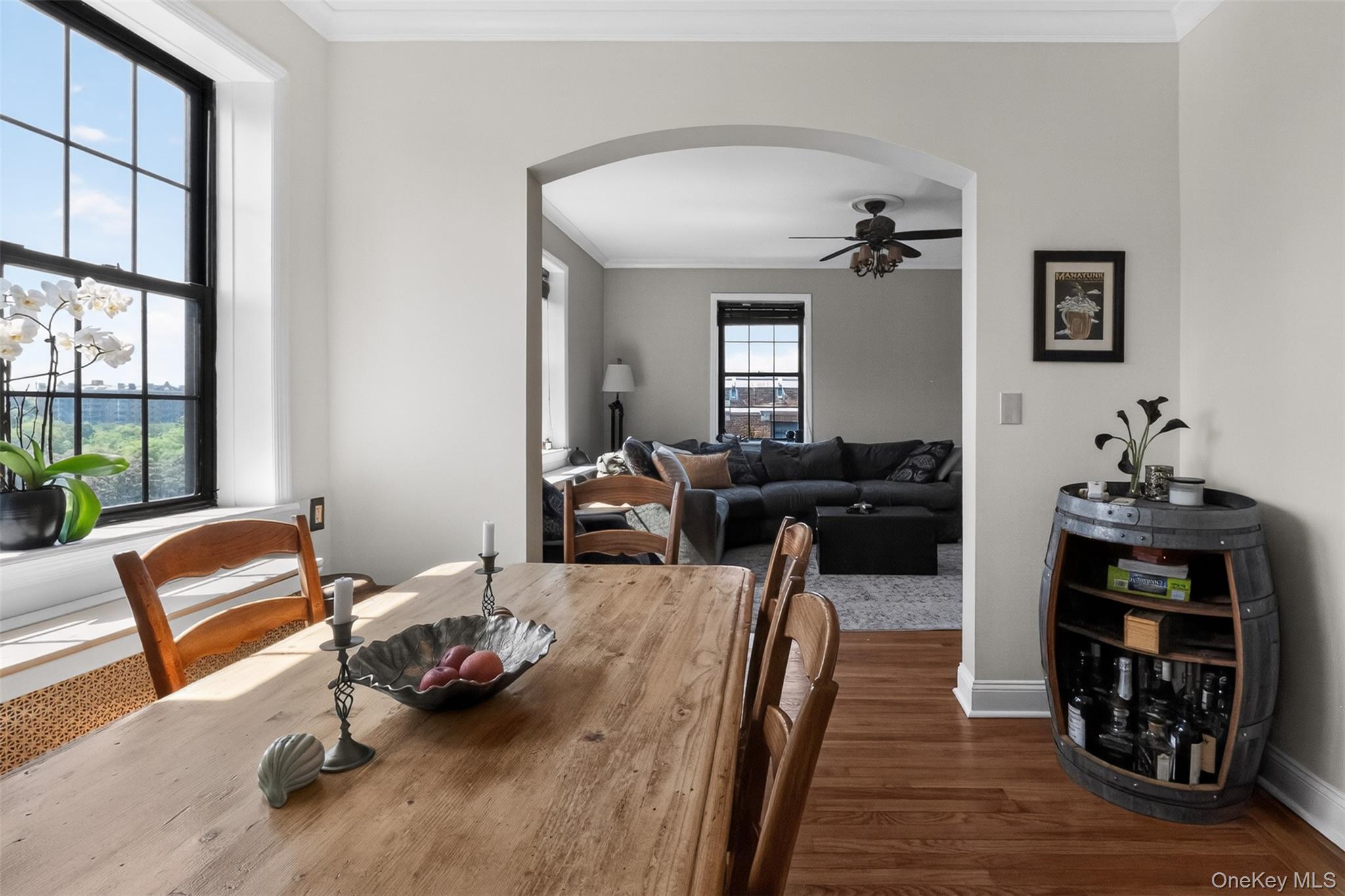 824 Bronx River Road, Unit 7C Bronxville, NY 10708 - Photo 5 of 13 a living room with furniture or couch and a window