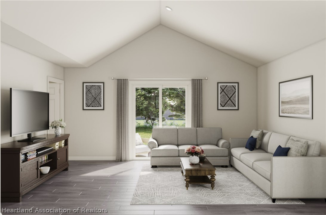 1388 Stone Circle Sebring, FL 33870 - Photo 2 of 31 a living room with furniture and a flat screen tv