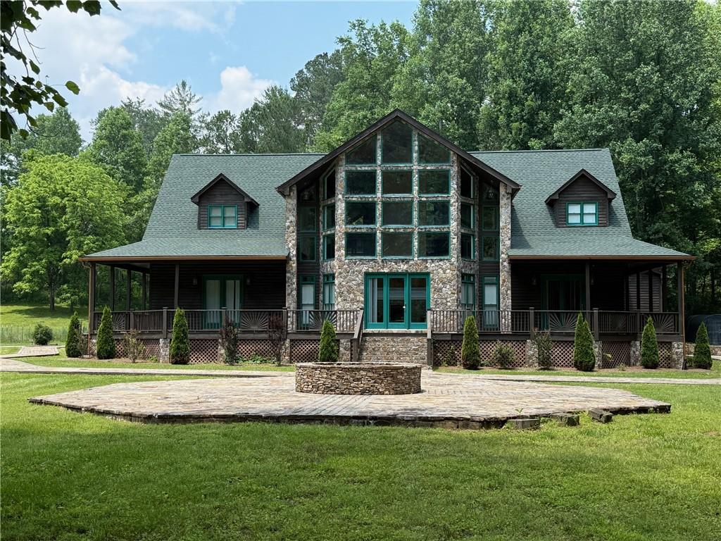 33-t J T J Mote Road Dahlonega, GA 30533 - Photo 2 of 59 a front view of a house with a yard