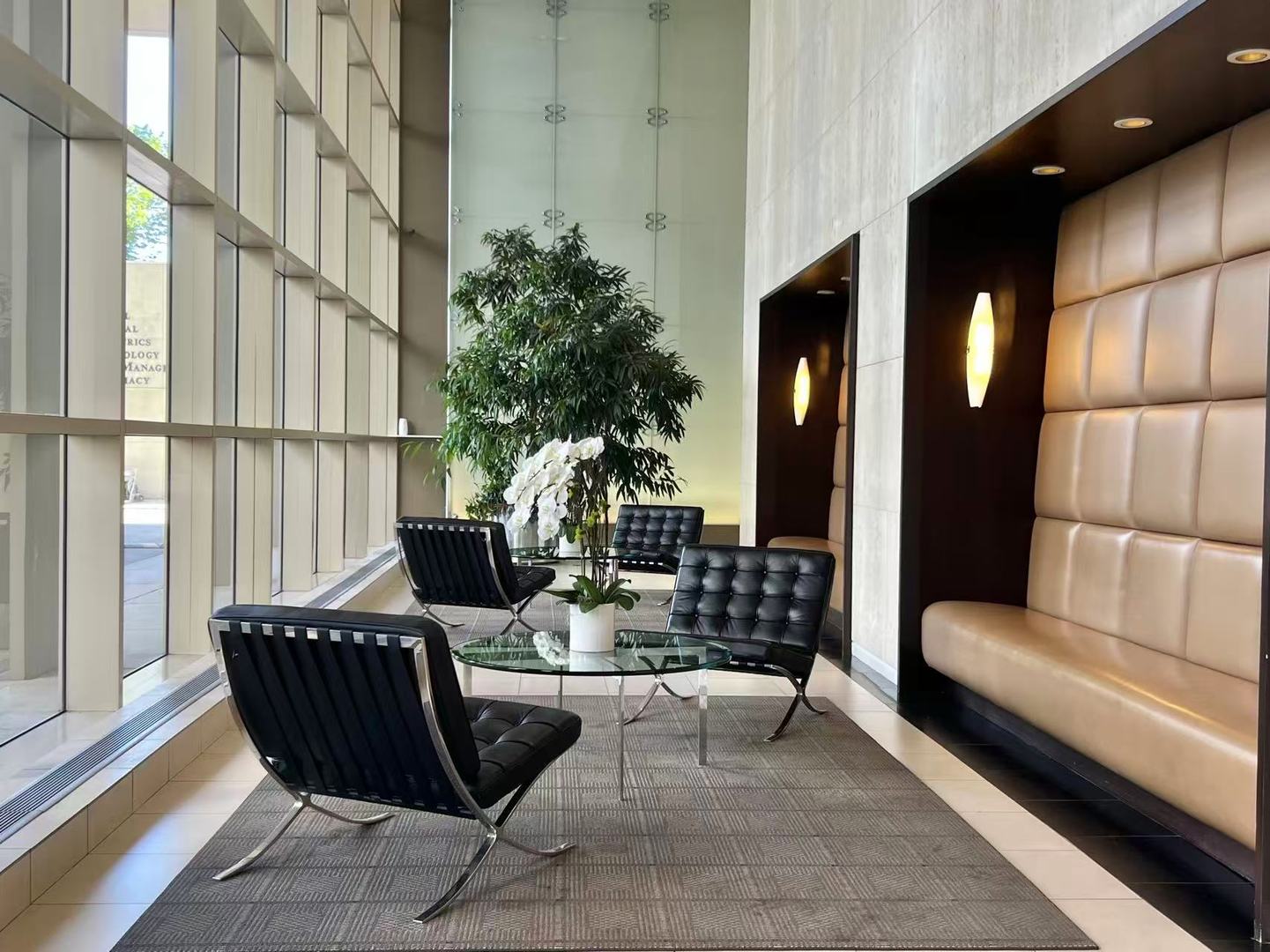 5320 North Sheridan Road, Unit 2203 Chicago, IL 60640 - Photo 3 of 27 a living room with furniture and a potted plant