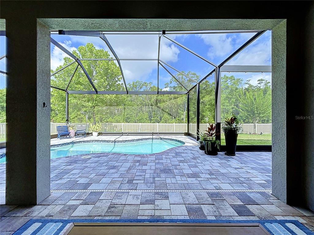 18078 Romanesque Court Spring Hill, FL 34610 - Photo 57 of 81 a view of a back yard from a room